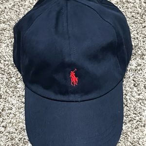 Navy Blue Polo Hat. 100% cotton